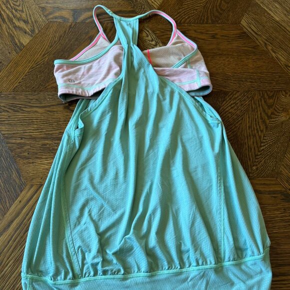 Lululemon No Limits‎ Tank Built in Bra size 8 - Picture 2 of 4